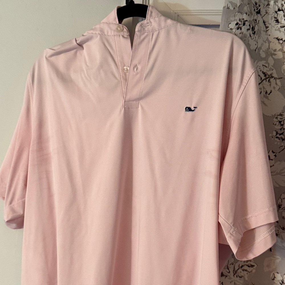 Vineyard Vines Light Pink Polo Shirt